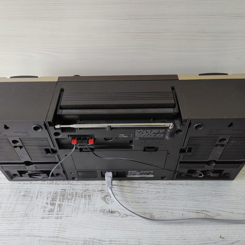 Sharp GF-A1 vintage boombox cassette player