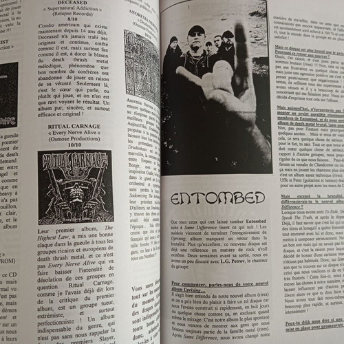 Metal Spirit #19 2000 French fanzine like new