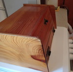 Wooden breadbox like new
