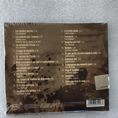 Jacques Prévert Les Feuilles Mortes CD καινούργιο, έντεχνο