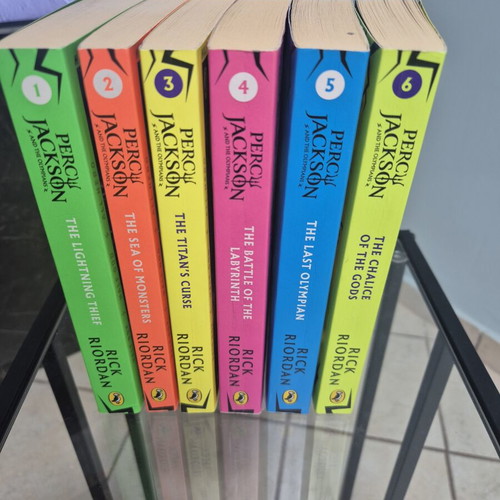 Percy Jackson and the Olympians Complete Set of 6 Books by Rick Riordan