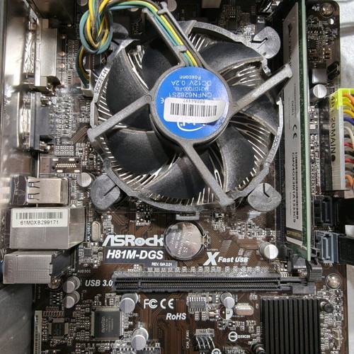 Desktop PC i3 used with 480GB SSD, 4GB RAM