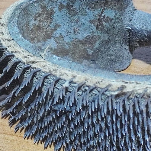 Tools and shoe lasts from old cobbler's shop used