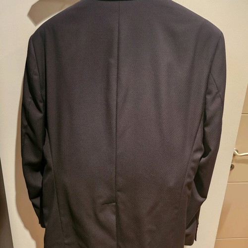 Prince Oliver men's suit black anthracite like new, size 52