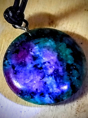 Zoisite pendant new, size 2 centimeters