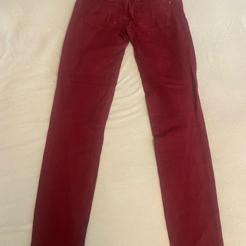 Bordeaux Zara jeans used, low-rise