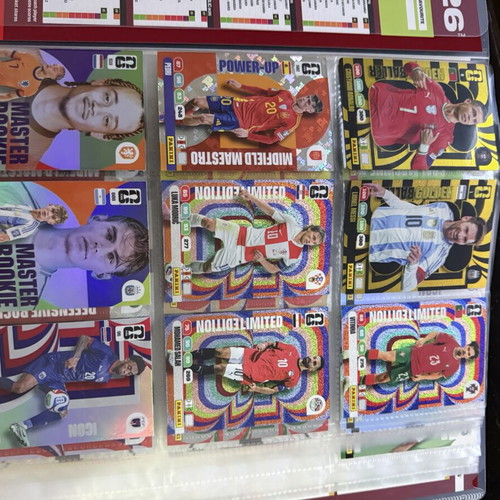Panini WC 2026 sticker album with 281 stickers and Adrenalyn XL & Prizm cards