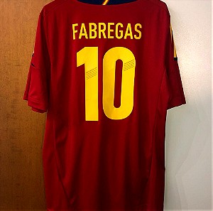Φανέλα Εμφάνιση Εθνική Ισπανίας Fabregas 2011-12 εντός Large