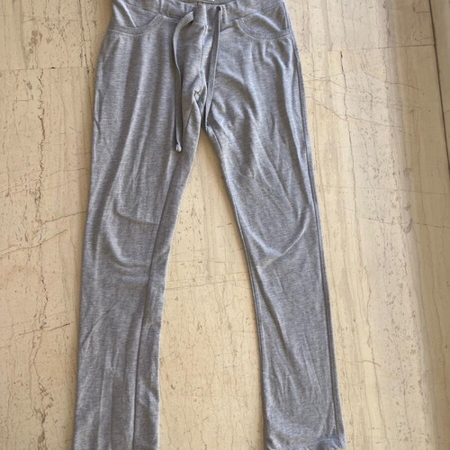 Bershka flared sweatpants gray like new