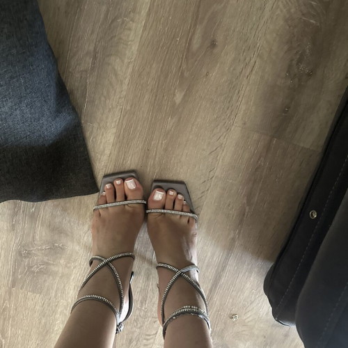 Mariboo for Envie silver sandals like new, size 40