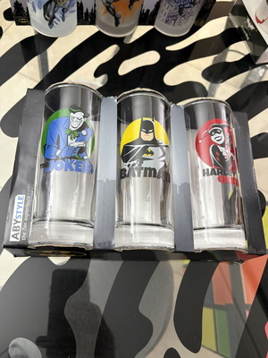 DC Comics Batman Animated ποτήρια, σετ 3