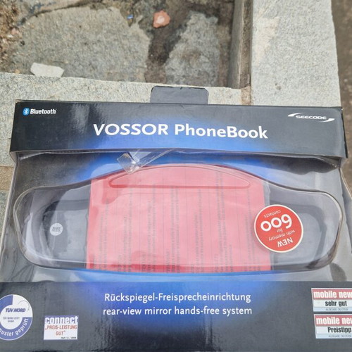 Seecode Vossor Phonebook Bluetooth car mirror