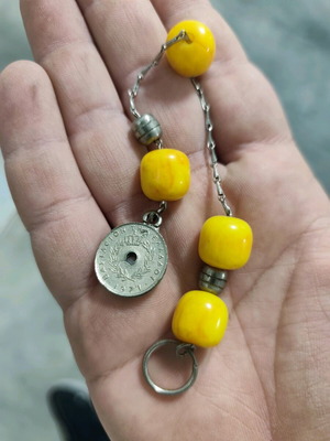 Komboloi keychain used, in excellent condition