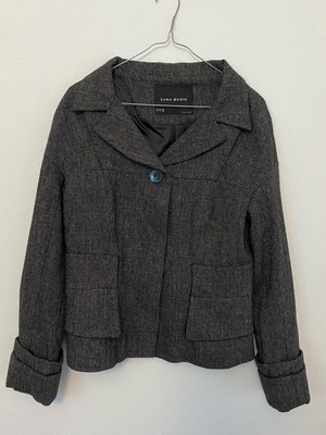 Zara coat grey, like new, size L/40/12