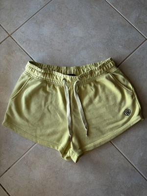 Pink Woman yellow shorts like new, cotton, size M