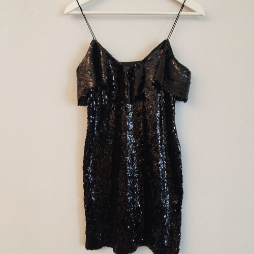 Zara women's evening dress with sequins, size S