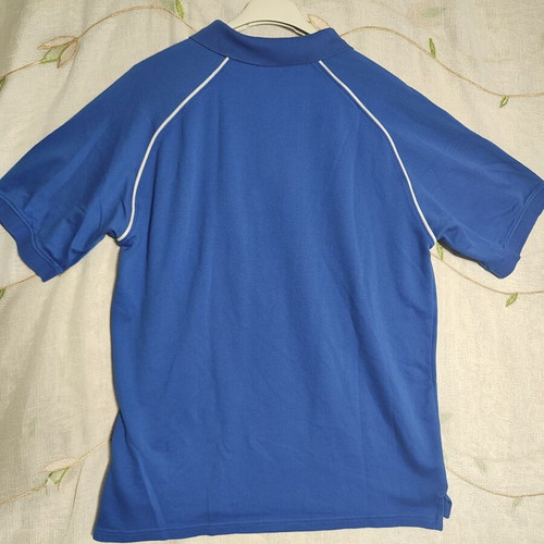 Nike KNVB men's royal blue Dri-FIT polo shirt, size M