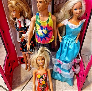 Κουκλες και Ντουλάπα Barbie
