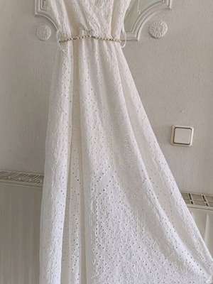 Smol Menitum dress new, white, Actius