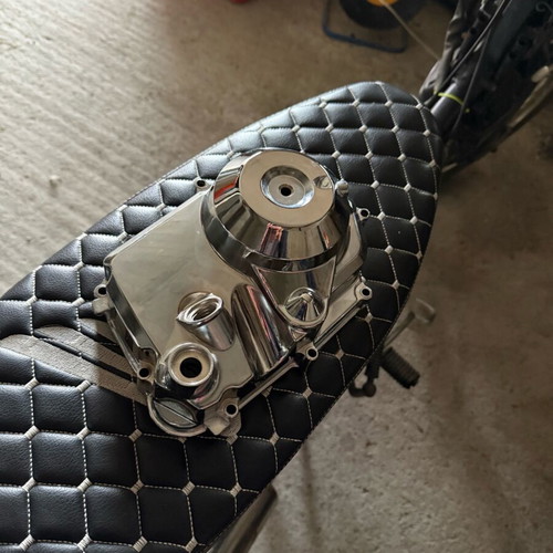 Honda c50/glx nickel bell cover new