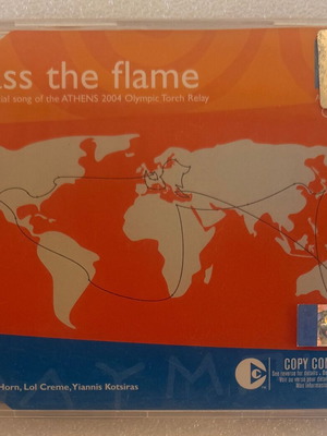 Pass the Flame CD used, official song of Athens 2004 Olympic torch relay