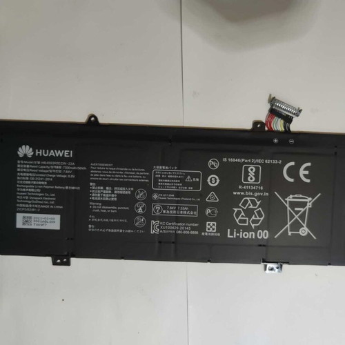 Huawei MateBook 56Wh Battery used, model HB4593R1ECW-22A