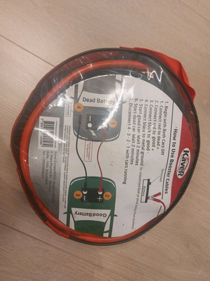 Car Battery Charging Cables like new