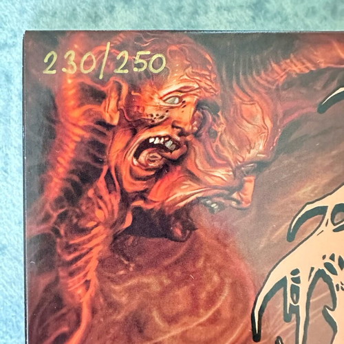 Visceral Disgorge Slithering Evisceration Picture LP new numbered