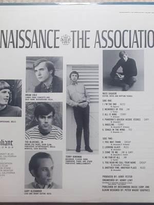 Association Renaissance 1966 US LP μεταχειρισμένο, ροκ