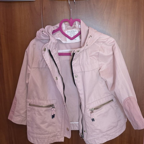 Zara BabyGirl Parka Jacket like new, size 2-3 years, pink
