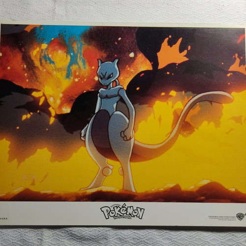 Pokémon The First Movie paper movie posters like new