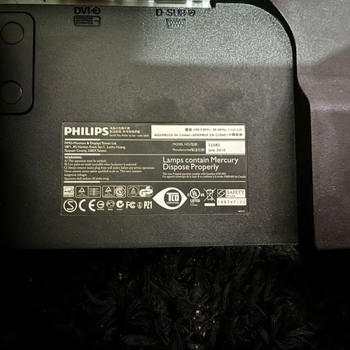 Philips Brilliance 225B2 22" monitor like new