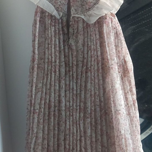 Floral pleated dress for toddler, new