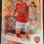 Topps Chrome UEFA Club Competitions 2025/26 Martin Ødegaard XFractor #157 Arsenal