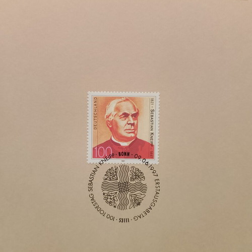 Germany 1997 stamp with Bonn first day cover postmark