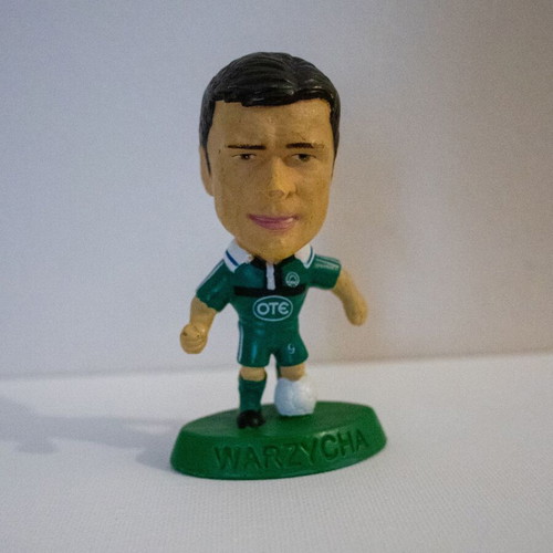 Warzycha collectible figure like new, Panathinaikos football legend