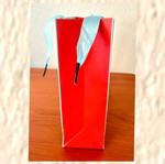 Noah's Ark gift bag with satin ribbon handle