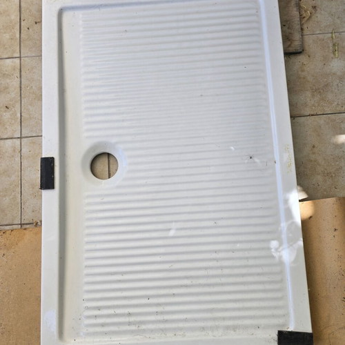 Simas rectangular porcelain shower tray 120x80cm like new