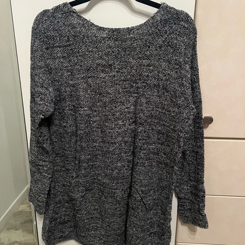 Knitted H&M sweater gray size M like new