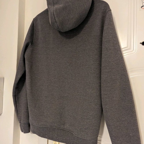 Humor Medium sweatshirt jacket used, gray without pockets