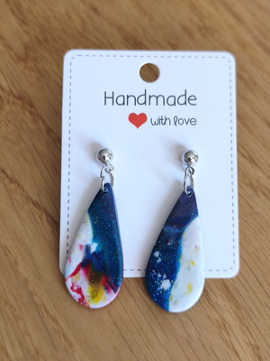 Handmade earrings new, multicolor