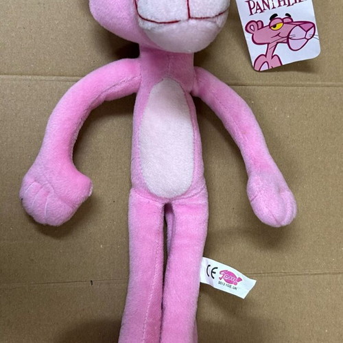 Gosh 2002 Pink Panther plush toy used, very good condition
