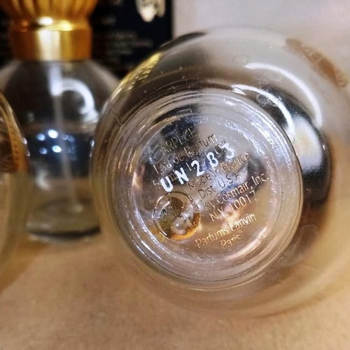 Vintage Arpège by Lanvin perfume bottles used, set of 3