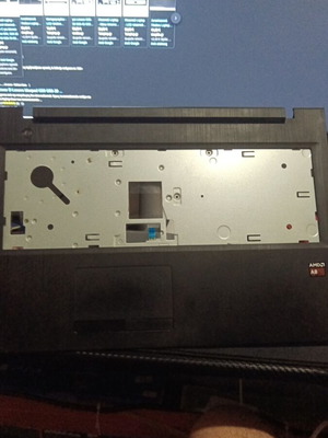 Lenovo G50-45 laptop plastic top cover with touchpad and start button like new