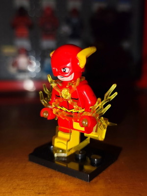 Flash Barry Allen DC Comics φιγούρα σαν καινούργιο με εξαρτήματα ηλεκτρισμού