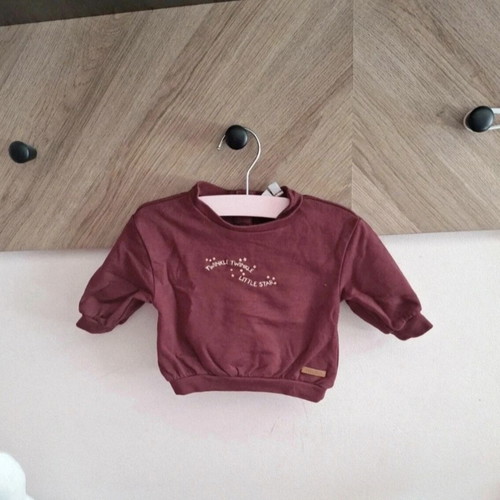 Prénatal baby sweater size 56, burgundy