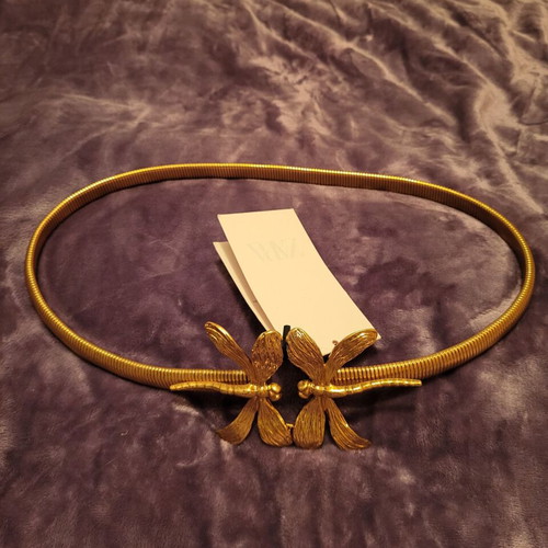Libelula Belt No 90 Zara new, gold color