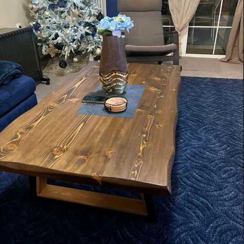 Dining table and coffee table made to order, pine wood