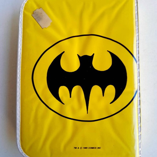 Batman 1989 Official DC Comics school pencil case new