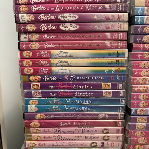 Barbie DVD collection, authentic, dubbed, animated movies
